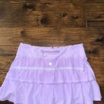 Lululemon Vintage  Run Pace Setter Skirt Skort Purple Ruffle Tennis Golf Size 6 Photo 1