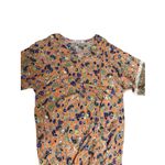 Rusty Dusty Boho Floral Maxi , 3/4 Puff Sleeve Dress Womens Size Medium Photo 6