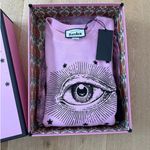 Gucci Garden Crew Neck Sweatshirt Eye with Gift Box Wrap & Ribbon Size M Pink Photo 1