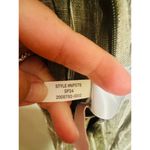 Madewell Green Stripe 100% Linen Sweetheart Neckline Campbell Jumpsuit Size 8 Photo 13