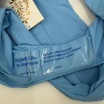 Becca Bikini Bottoms Size Small French Cut High Leg NWT Sky Blue Swim High Waist Photo 11