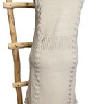 Anthropologie Shae  Cream Sweater Dress Medium Photo 3