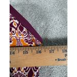 Athleta  Printed Racerback Shorebreak Swim Dress Large Grenadine Bombay Workout Photo 2