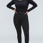 Everlane Womens The Curvy Way-High Skinny Jean Ash Black 26 Crop Photo 0
