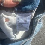 American Eagle Baggy Jean Distressed Light Wash 0 Short Photo 6