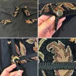 Susan Graver Vintage Full Zip Autumn Microsuede Jacket Black Size Medium Photo 12