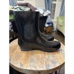 Chooka Women's Polished Mid Rain Boot Black Size 11 Photo 1