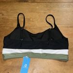 Cupshe  scoop neck color block bikini bralette size medium Photo 2
