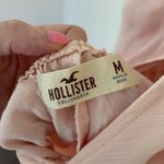 Hollister Sleeveless Studded Light Pink Romper ~ Open Racerback ~ Women’s Size M Photo 1