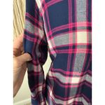 Rails  Women's Blue White Pink Plaid Soft Fall Button-down up Flannel Medium Photo 7