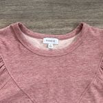 Evereve  Women's Rose Sweatshirt Kylar Puff Sleeve Sweater Photo 4