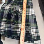 Blacky Dress Berlin XS Mini Skirt Wrap Green Plaid Wool Kilt Scotland Y2K School Photo 10