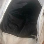 Victoria's Secret  White Canvas Tote Bag Gold Glitter Beach Bag Diaper Bag Laptop Photo 3