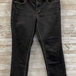 White House | Black Market Womens Size 2 Jeans Blanc Capri Crop Leg Black Denim Photo 0