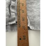 J. Jill Love Linen Essential Shirt Size L Gray Lightweight Lagenlook Coastal Size L Photo 6