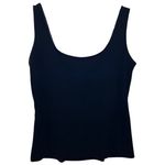 Alex Evenings Vintage Velvet Tank Top Black Small Photo 2