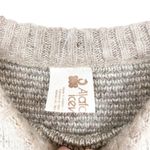 Vintage Alafoss Icewool Cream Tan Star Print Swater Sz M Size M Photo 1