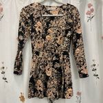 Urban Outfitters  Long Sleeve Floral Romper Photo 0