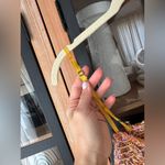 Free People  Molly Jo Midi Dress Garden floral ruffle sleeveless smock crochet Photo 9