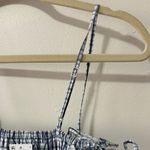 Abercrombie & Fitch Navy and White Checkered Mini Dress Photo 5