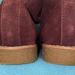 Isaac Mizrahi LIVE CHUKKA Imzoe leather suede upper merlot purple NEW size 7M Photo 5