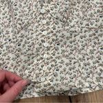 Etophe studios  Women’s Sz Small Blouse Cropped Floral Print Button Boho Cottage Photo 3