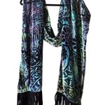 Boho plush Velvet Scarf X Photo 0