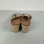 Vionic  Coralina Oat Canvas Espadrille Wedge Shoes Size 8.5 Photo 4