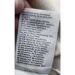 Black Halo H&M Crop Top Womens Size L Light Beige Basic Fitted Stretchy Minimalist Casual Photo 6