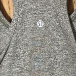 Lululemon  Cool Racerback Heathered Green Sz4 Photo 3