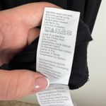 Universal Standard  for J Crew V-Neck T-Shirt Sz XL Black‎ Long Sleeve Minimalist Photo 4