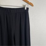 Max Mara Pleated Black Wide Leg High Waisted Pants Size Small Photo 2
