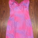 I am gia I.AM.GIA Cloud Print Bodycon Mini Dress - Small Photo 3