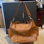 Steve Madden Cognac Faux Leather Hobo Bag Photo 0
