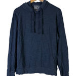 Faherty Sunwashed Midweight Organic Cotton Hoodie Pullover Blue Size M Photo 0