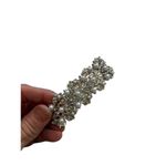 Silver & Pearl Elegant Bridal Clear Crystal White Faux Pearl Vine Bracelet White Photo 2