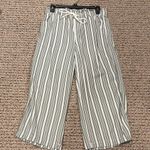 Loft  Striped Wide-Leg Pants Photo 0