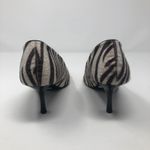 Nine & Co. Faux Fur Zebra Print Heels 8 Photo 4