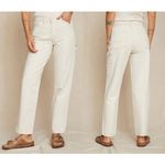 AMO painterly pant natural cotton high rise jeans size 26 Photo 1