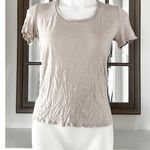 Giorgio Armani Stretch Jersey Short Sleeve Tee Made in Italy Size 48 Retail $354 Photo 6