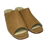 Nisolo Paloma Tan Suede Open Toe Mule 10 Photo 1