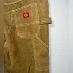 Dickies Vintage Ginger brown Corduroy Carpenter Pants Women's Sz 9/29 Photo 3