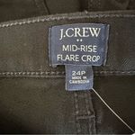 J. Crew Factory Jeans Petite Mid Rise Flare Crop Black‎ All Photo 6