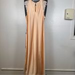 Future Collective | Chic Peach Dress with Lace Detail Orange Size XL Photo 1