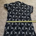 Vintage Trinity Women’s 100% Silk Floral Qipao Cheongsam Midi Dress Frog Button Size M Photo 6