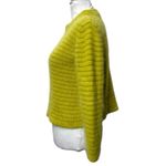 Roberto Collina Angora Sweater Women’s Size Small Yellow Crew Neck Soft Knit Photo 2