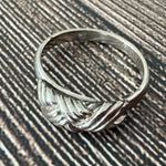 Vintage Sarah Coventry Silver Toned Ring Adjustable Size 4 Photo 0