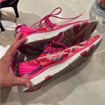 ASICS  Women's Floral Running Shoes - Pink and Purple Breast Cancer Awareness Photo 2
