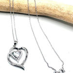 Mom Necklace "Always My Mother Forever My Friend", Sterling Silver Photo 0