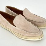 Marc Fisher Women's Cream Suede Loafers Shoes Sz 8.5 Ivory Photo 6